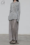 MUTEDANCE cashmere top MD23FW95 gray PM112